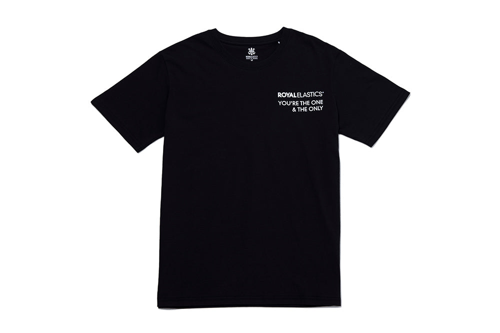 ロゴTシャツ 黒 (Unisex)