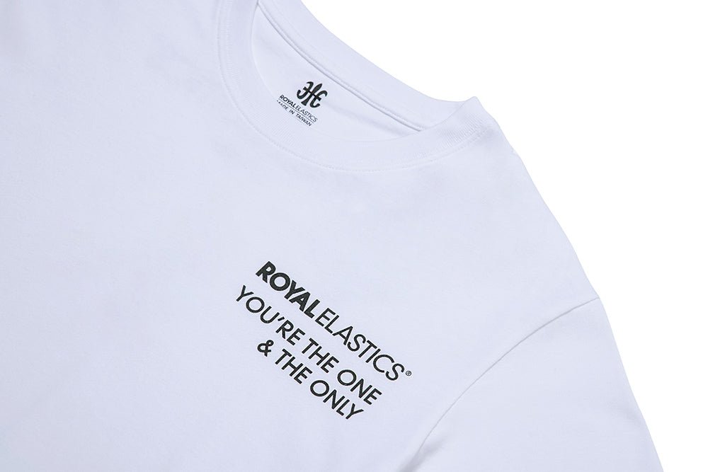 ロゴTシャツ 白 (Unisex) - Royal Elastics 公式オンラインショップ