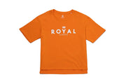 ルーズフィットロゴTシャツ オレンジ (レディース) - Royal Elastics 公式オンラインショップ