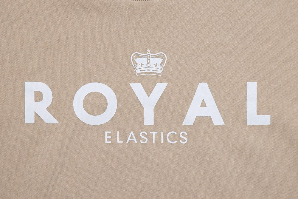 ルーズフィットロゴTシャツ カーキ (レディース) - Royal Elastics 公式オンラインショップ